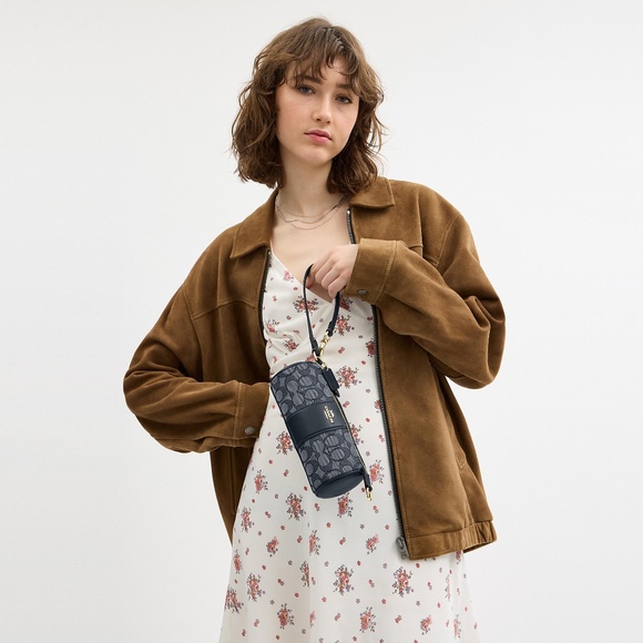 Nolita Barrel Bag In Signature Jacquard - Picture 3 of 7